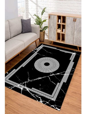 Napoli Home Dijital Kaymaz Taban Yıkanabilir Renkli Salon Halısı Mutfak Halısı Yolluk ND-SD-594