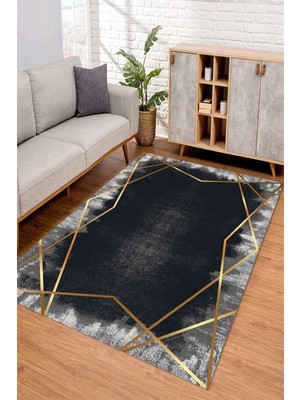 Napoli Home Dijital Kaymaz Taban Yıkanabilir Renkli Salon Halısı Mutfak Halısı Yolluk ND-SD-401