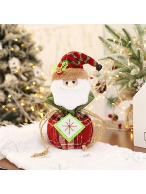 Cloud 3 Adet Yılbaşı Hediye Çantası 3D Bebek Noel Baba Kardan Adam Elk Noel Arifesi Apple Bags Çocuk Hediye Şeker Çantası Yılbaşı Dekorları (Yurt Dışından)