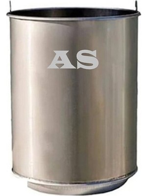 Askay Yapı As Standart Soba Kovası Kömür Kovası Odun Kovası Kalın Alttan Delikli