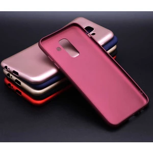 Samsung Galaxy J8 Kılıf Soft ve Pürüzsüz Yüzey Ipeksi Silikon Kapak Hopy