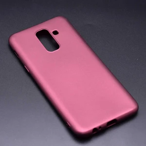Samsung Galaxy A6 2018 Kılıf Soft ve Pürüzsüz Yüzey Ipeksi Silikon Kapak Hopy
