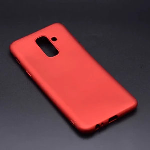 Samsung Galaxy A6 2018 Kılıf Soft ve Pürüzsüz Yüzey Ipeksi Silikon Kapak Hopy