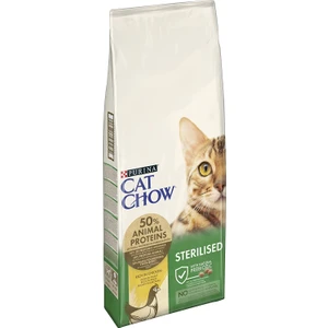 Cat Chow Sterilised Kuru Kedi Maması, Tavuklu, Kısırlaştırılmış, Yetişkin, 15 kg
