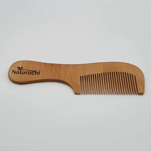 Doğal Büyük Ahşap Saç Tarak