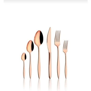 Carmen Rose Gold 42 Parça Çatal Kaşık Bıçak Seti