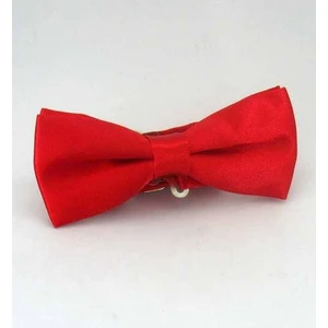 Kırmızı Çocuk Boy Düz Renk Saten Papyon - Cp-03