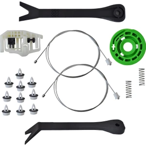 DNC Auto Part Bmw 3 Seri E90 E91 Sol Arka Cam Mekanizması Tamir Seti 2005-2011