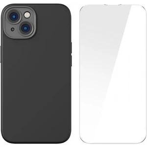 iPhone 14 6.1inch Kamera Korumalı Kılıf ve Ful Kaplama Ekran Koruyucu, Gizli Magsafeli Kılıf