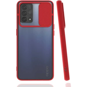 Oppo A74 4g Kılıf Kamera Korumalı Lensli Hopy Silikon Kapak