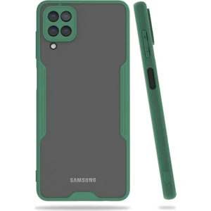Samsung Galaxy M12 Kılıf Renkli ve Koruyucu Silikon Hopypar