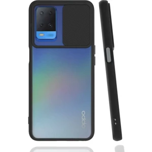 Oppo A54 4g Kılıf Kamera Korumalı Lensli Hopy Silikon Kapak