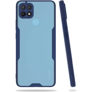 Oppo A15S Kılıf Renkli ve Koruyucu Silikon Hopypar