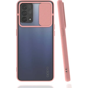 Oppo A74 4g Kılıf Kamera Korumalı Lensli Hopy Silikon Kapak