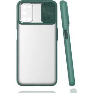 Oppo A92 Kılıf Kamera Korumalı Lensli Hopy Silikon Kapak