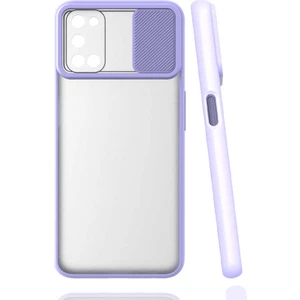 Oppo A92 Kılıf Kamera Korumalı Lensli Hopy Silikon Kapak