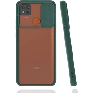Xiaomi Redmi 9c Kılıf Kamera Korumalı Lensli Hopy Silikon Kapak