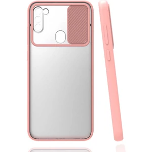 Samsung Galaxy M11 Kılıf Kamera Korumalı Silikon Kapak Hopylens