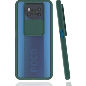 Xiaomi Poco X3 Kılıf Kamera Korumalı Lensli Hopy Silikon Kapak
