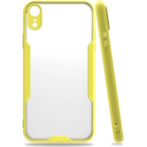 Apple iPhone Xr 6.1 Kılıf Renkli ve Koruyucu Silikon Hopypar