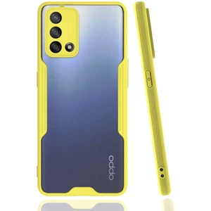 Oppo A74 4g Kılıf Renkli ve Koruyucu Silikon Hopypar