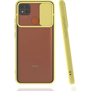Xiaomi Redmi 9c Kılıf Kamera Korumalı Lensli Hopy Silikon Kapak