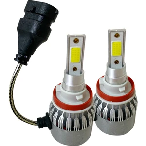 EK Tuning 8000K Beyaz Ekt Ledsper LED Xenon Şimşek Etkili(Led Far Ampulü)