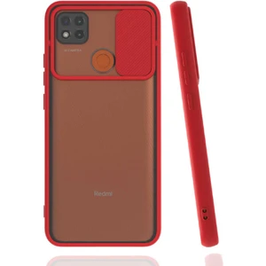 Xiaomi Redmi 9c Kılıf Kamera Korumalı Lensli Hopy Silikon Kapak