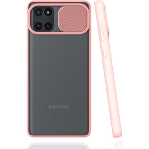 Samsung Galaxy A81 Kılıf Kamera Korumalı Silikon Kapak Hopylens