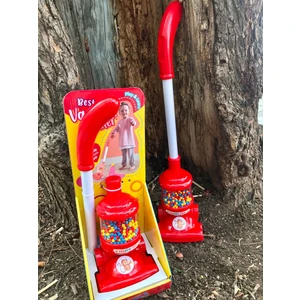 Oyuncak Dyson Dikey Süpürge Kırmızı