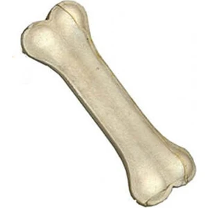 Eft Pet 10 cm Sütlü Sığır Derisi Köpek Diş Kaşıma Çiğneme Ödül Kemiği