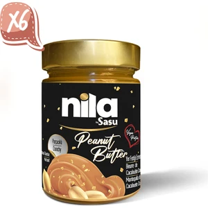 Nila By Sasu Fıstık Ezmesi 6x300G - Parçacıklı