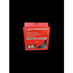 16 mm Rothenberger R 600 Için Boru Temizleme ve Tıkanıklık Açma Spirali Orjinal Kutusunda