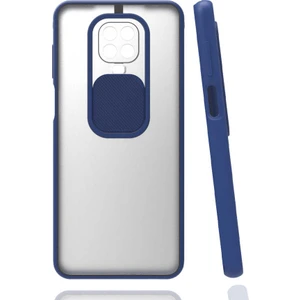 Xiaomi Redmi Note 9 Pro Kılıf Kamera Korumalı Lensli Hopy Silikon Kapak