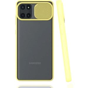 Samsung Galaxy A81 Kılıf Kamera Korumalı Silikon Kapak Hopylens