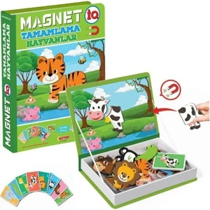 Diytoy Magnetik Hayvan Tamamlama