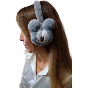 EyER Shoping Minnie Mause Figürlü Peluş Kulaklık Taç