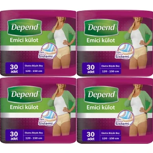 Emici Külot Hasta Bezi Xl - Extra Büyük Kadın 120 Adet (4pk*30)