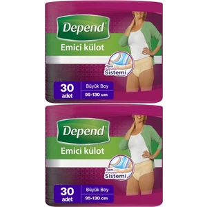 Emici Külot Hasta Bezi Large - Büyük Kadın 60 Adet (2pk*30)