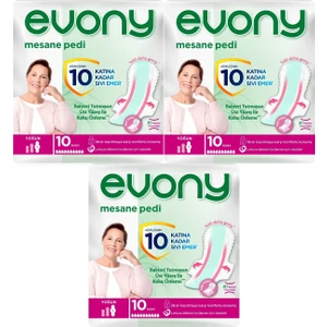 Günlük Mesane Pedi Yoğun 30 Adet (3Pk*10)