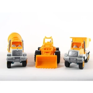 EC Shop Uçarkid Uçar Kid 161 Oyuncak Inşaat Seti Kamyon-Kepçe-Silindir 26X13 cm