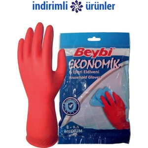 Bulaşık Eldiveni Kırmızı 8-8,5