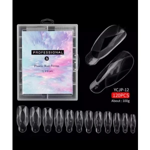 Ellea Nail Poly Gel Kalıp Form Oval 120'Lİ
