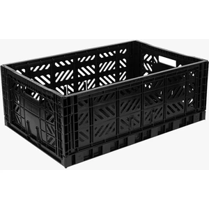 604022 Maxibox Black Katlanabilir Kasa