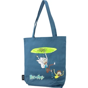 Rick And Morty Portal Bez Çanta Gabardin Turkuaz