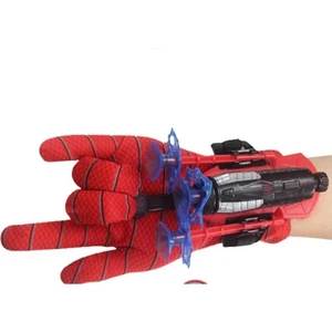 Spiderman Ağ Atan Eldiven Set Ok Atan Örümcek Adam Eldiveni