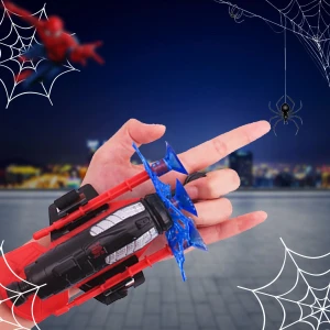 Marvel Spider-Man Ağ Atan Marvel Spider-Man Bileklik Vantuz Fırlatan Ok Atan Örümcek Adam Oyuncak Fırlatıcı Seti