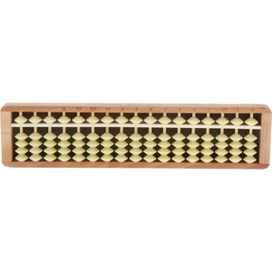 Profesyonel 17 Sütun Matematik Abacus Eads Öğrenme Yardım Eğitim Oyuncakları Krem B(Yurt Dışından)