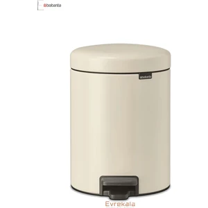 Evrekala Shop Brabantia Çöp Kutusu 5 Litre Yeni Bej Rengi