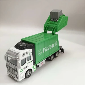 Çek Bırak Açılır Kasa Yeşil Çöp Kamyonu